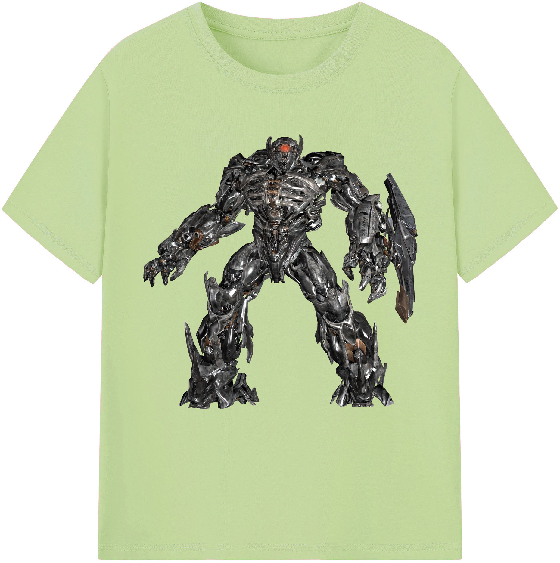 （画像用） Transformers トランスフォーマー 綿100％半袖Tシャツ（フロントプリント）